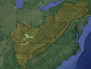 Bridging valley and ridge topography and connecting mountainous regions with low plateaus in an east-west orientation. Four linkages were identified and mapped:
1) Big South Fork-Cumberland River;
2) Cumberland-Interior Low Plateau;
3) Ohio River;
4) Flint Creek-Plateau Escarpment