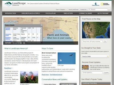 National Geographic Foundation: LandScope America