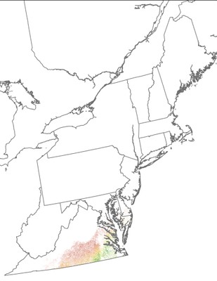 Landscape Capability for Brown-headed Nuthatch, Version 3.0, Northeast