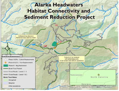 Alarka project map