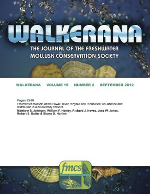 Freshwater Mussels of the Powell River, Virginia and Tennessee: Abundance and Distribution in a Biodiversity Hotspot