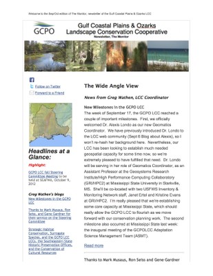 GCPO Newsletter